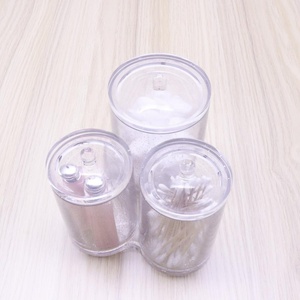 Wholesales Countertop Clear Acrylic Makeup Organizer <span class=keywords><strong>Plexiglass</strong></span> Cosmetic Desk Storage Box - Product Image 5