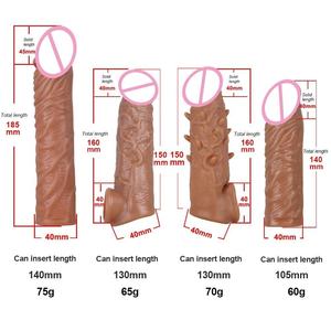 Amazon Hot Sale Riesige Dildo stimulation Fernbedienung Realistischer Dildo Untuk Pria Sexspielzeug für Frauen - Product Image 2