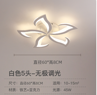 Plafonnier LED créatif 2024 pour la maison, simple, moderne, ambiance, lampes de personnalité, lanternes, montage en surface, alimentation CA
