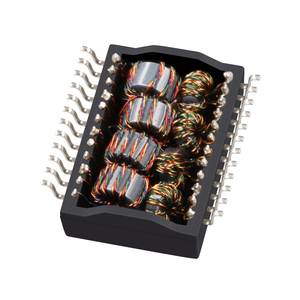 Módulos de frecuencia magnética, amplificador de potencia de circuito impreso Gigabit, aislamiento Ethernet, transformadores Poe + Lan - Product Image 6