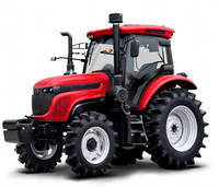 Tracteur agricole G4 180HP pour labour intensif avec moteur de 132,4 kW et boîte de vitesses multi-vitesses