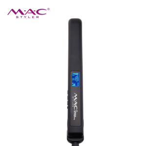 Lisseur professionnel pour cheveux MAC, thérapie à la kératine, 480F, plaques en titane MCH, qualité salon, double tension, écran LCD - Product Image 2