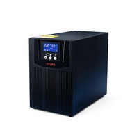 C3K 온라인 UPS 3KVA 3000W 순수 정현파 무정전 전원 공급 장치 0ms 전환 기능 포함 서버 PC 사무실 네트워크용