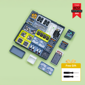 Kit de Hardware de Robótica CyberBrick con MicroPython, Control Uno a Uno/Múltiple, WiFi 2.4G y Alcance de hasta 100m - Product Image 6