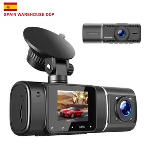 في مخزن إسبانيا كاميرا DDP عالية الدقة بالكامل P Night Visio 3 بوصة مزدوجة كاميرا Dvr