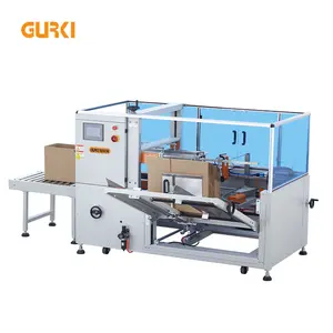 Gurkipack Box Forming Sealing Carton Erecting Machine Carton Erector