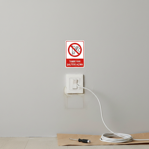 PVC <b>Vinyl</b> Sticker Switch Release Plate for Home Decoration Includes Repair-for Interior Design - Product Image 3