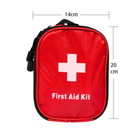 Mini Bolsa de Viaje, Botiquín de Primeros Auxilios para el Hogar, Kit de Emergencia para Supervivencia al Aire Libre, para Deportes, Oficina, Senderismo, Escalada, Camping