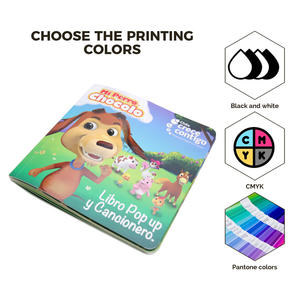 Service d'impression de livres 3D pop-up personnalisés <span class=keywords><strong>pour</strong></span> enfants, impression de livres cartonnés, livrets <span class=keywords><strong>pour</strong></span> la littérature <span class=keywords><strong>pour</strong></span> enfants, fabrication professionnelle - Product Image 4