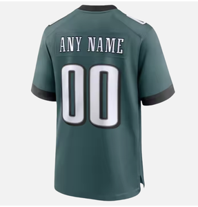 男子アメリカンフットボールジャージーステッチロゴ刺繍シャツ #1 #6 #11 #20 #26 #33,2025 Bset Quality - Product Image 3