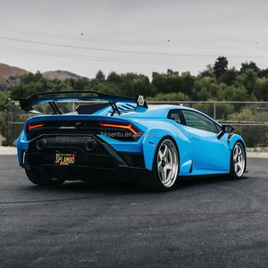 ชุดแต่งคาร์บอนไฟเบอร์แห้งสำหรับ Lamborghini STO LP580 610 EVO อัพเกรด STO กันชนหน้า-หลัง สเกิร์ตข้าง ดิฟฟิวเซอร์ ฝากระโปรง - Product Image 4