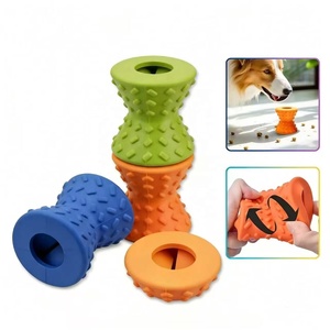 Fabrika Özel Üretim Köpek Maması Saklayan Oyuncak Doğal Kauçuk Molar Çiğneme Dayanıklı Diş Temizleme Eğitim Kauçuk Oyuncakları - Product Image 4