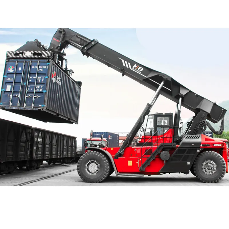 Kalmar alat penumpuk 45 Ton, pengangkat barang kontainer penata barang jangkauan 45 Ton