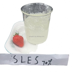 Surfactante aniónico de grado industrial de lauril éter sulfato de sodio de alta pureza (SLES) 70% para materias primas cosméticas y detergentes - Product Image 3