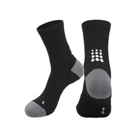 Chaussettes de sport professionnelles OEM personnalisées avec logo, antidérapantes, durables, à séchage rapide, avec coussinets, pour la course à pied, la randonnée et le cyclisme