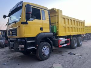 Camion léger diesel Howo 6x4 Euro 2, nouveau camion benne minier 10 roues, capacité de charge 11-20T, direction à gauche, caméra arrière, 251-350HP, 6-8L - Product Image 3
