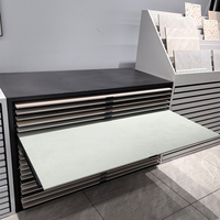 Présentoir de carreaux en marbre, échantillons de pierre, présentoir de carreaux de céramique pour sols en bois, armoire simple à tiroirs, présentoir métallique, armoire de rangement