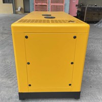 Générateur diesel silencieux à châssis ouvert triphasé Citylion 12KW-40KW, démarrage à distance, démarrage automatique, ATS, 50/60Hz, 230V/480V, refroidissement par eau, télécommande