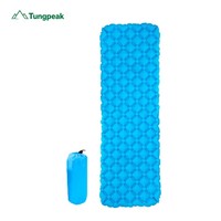Matelas de couchage gonflable EVA 5 cm avec pompe à pied intégrée, imperméable, léger et pliable pour le camping, la randonnée et la plage