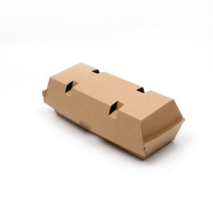 Boîte d'emballage personnalisé imprimé jetable à emporter de qualité alimentaire rapide <span class=keywords><strong>Mcdonald</strong></span> Hot Dog <span class=keywords><strong>poulet</strong></span> frit français Burger - Product Image 4