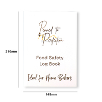 Vollständig benutzer definiertes Drucken Lebensmittels icherheit Log Books Taschenbuch Journal Agenda Daily Planner Journal Benutzer definiertes Notizbuch