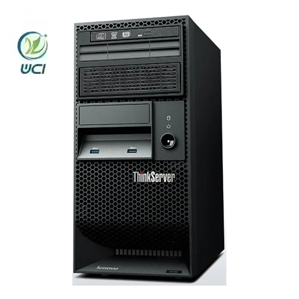 Enterprise-Class Thinkserver Ts140 4U Tower Server 1 Intel Xeon E3-1200 V3 Core I3 Data Center Second Hand Lenovo Ts140 Server