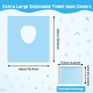 Wasserdichter, strapazierfähiger, hygienischer, tragbarer, nicht gewebter Toilettenauflagen-Schutz für Kinder, Reisen, anpassbar. - Product Image 4