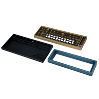 Boîtier de clavier en aluminium CNC de haute précision, fabrication en usine, prise en charge des échantillons, faible MOQ et production rapide d'échantillons