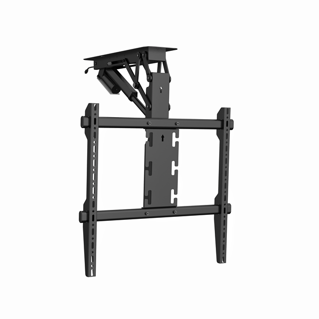 Vertical Motion From Ceiling Motorized Tv Mounts&carts Roll Over Mage to Zoom in No Stud Speaker logo 55in