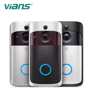 Vians thông minh máy ảnh Wifi cuộc gọi không dây intercom video Eye Door chuông Vòng Home văn phòng an ninh máy ảnh chuông cửa