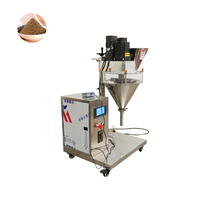 Food Grade Powder Packing Sealing Machine Semi Automatic Chilli Powder Filler Auger Auger Screw Powder Filler - Product Image 4