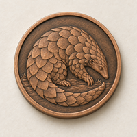 Pièce commémorative personnalisée en alliage de zinc avec motif champignon, cadeau promotionnel pour collections de souvenirs, logo sur mesure, fabricant en gros