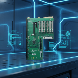 Adlinktech EBP-9E2 Industrial Passive Backplane 1 PICMG CPU 1 PCIe X16 1 PCIe X4 6 PCI Slots ATX Power Support for IPC 9-Slot De - Product Image 6