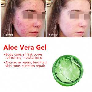 Crème pour le visage à l'<span class=keywords><strong>aloe</strong></span> <span class=keywords><strong>vera</strong></span> pure biologique en vrac en gros, <span class=keywords><strong>gel</strong></span> d'<span class=keywords><strong>aloe</strong></span> <span class=keywords><strong>vera</strong></span> lissant et hydratant pour le visage, fabricant de cosmétiques - Product Image 2