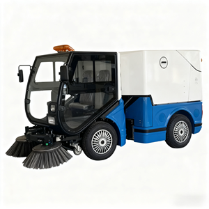 Macchina per la Pulizia dei Cestini Rifiutieri, Spazzatrice Top di Gamma con Motore Idraulico per la Pulizia Post-Emergenza in Condizioni Meteorologiche Speciali - Product Image 3