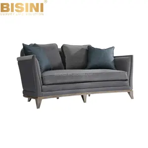 BISINI di Lusso Moderno Italiano Due Posti Divano, Tessuto Chesterfield Divano Set