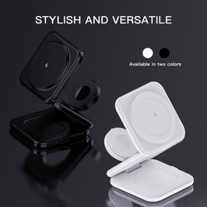 Los Productos Ms Vendidos Estación de Viaje para iPhone 16 Pro Max Plegable Fuerte Magnético Multifuncional 3 en 1 Cargador Inalámbrico - Product Image 5