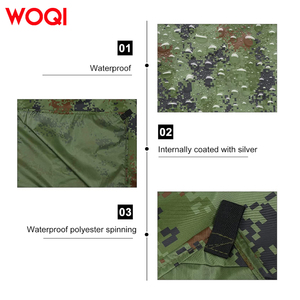 Woqi Sang Trọng Lớn Ultralight Không Thấm Nước Flysheet Mặt Trời Bóng Râm Tán Cắm Trại Lều Bạt Võng Mư<span class=keywords><strong>a</strong></span> Bay Cực Cho Ngoài Trời Bãi Biển Sử Dụng - Product Image 4