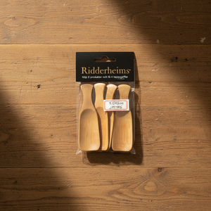 ช้อนชาไม้ไผ่ช้อนและช้อนตักแยมสไตล์เรียบง่ายทันสมัยใช้ในร้านอาหาร - Product Image 1