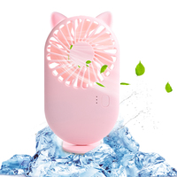Piccolo dispositivo di Raffreddamento Dell'aria di trasporto di Carica Elettrica Della Batteria Portatile Ricaricabile Mini Ventilatore
