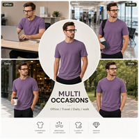 RCX ODM Custom Geprinte Logo Heren T-Shirt 86,7% Nylon 13,3% Spandex Zacht Ademend Snel Droog Zomer Sport T-shirt