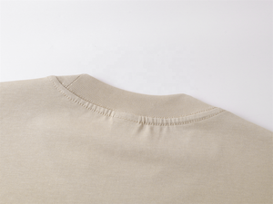 Poids lourd logo personnalisé 100% coton Boxy t-shirt Streetwear vêtements surdimensionné Boxy recadrée blanc uni chaud été t-shirt hommes - Product Image 6