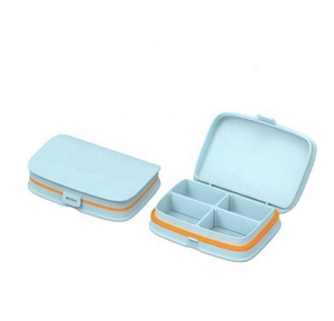 Portable <b>Pill</b> Box Medicine Planner Small <b>case</b> Medication Vitamin Holder Boxes Organizer Pillbox Dispenser Organizer - Product Image 6