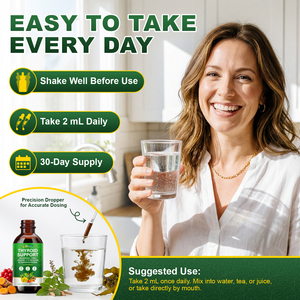 Itawel 60ml Liquide Oral pour le Soutien de la Thyroïde, Compléments pour la Santé Métabolique, Améliore la Clarté Mentale, Gouttes de Soutien Thyroïdien pour Femmes et Hommes - Product Image 6