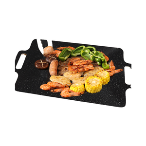 Gang BBQ không dính ngoài trời hàng đầu vỉ nướng PAN trại chiên nướng phẳng Hàn Quốc rang chảo nướng cá vuông gas cảm ứng - Product Image 4