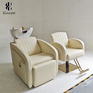Modern Swivel Square Base Hair Beauty Salon Chair for Barbershop Wholesale Styling Barber Chair with Stylish Design - Product Image 5