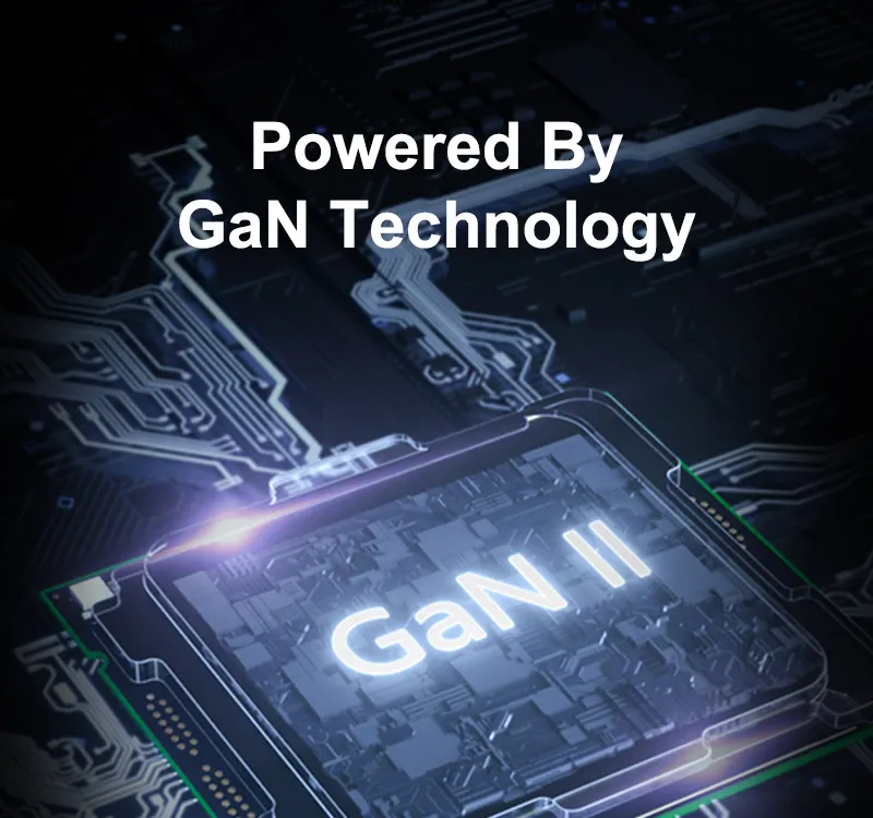 65W GaN หัวชาร์จ GaN 2 Pro ใหม่รุ่นที่สอง 65 วัตต์ Type-C เครื่องชาร์จโทรศัพท์มือถือแบบพกพาสามอินเทอร์เฟซ