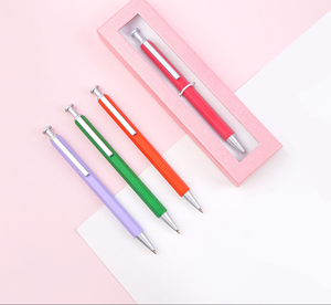 Có Thể P5038 Kinh Doanh Nhôm Bút Bi 1.0Mm Bằng Văn Bản Chiều Rộng Mới Lạ Kim Loại Khuyến Mãi Bút Bi Mực Đen - Product Image 6