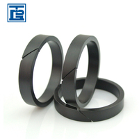 TONGDA Anneaux de guidage en plastique pour cylindre hydraulique, Anneaux anti-usure en nylon, Anneaux de guidage de piston de cylindre en PA, 60~70 shore, 33 MPa