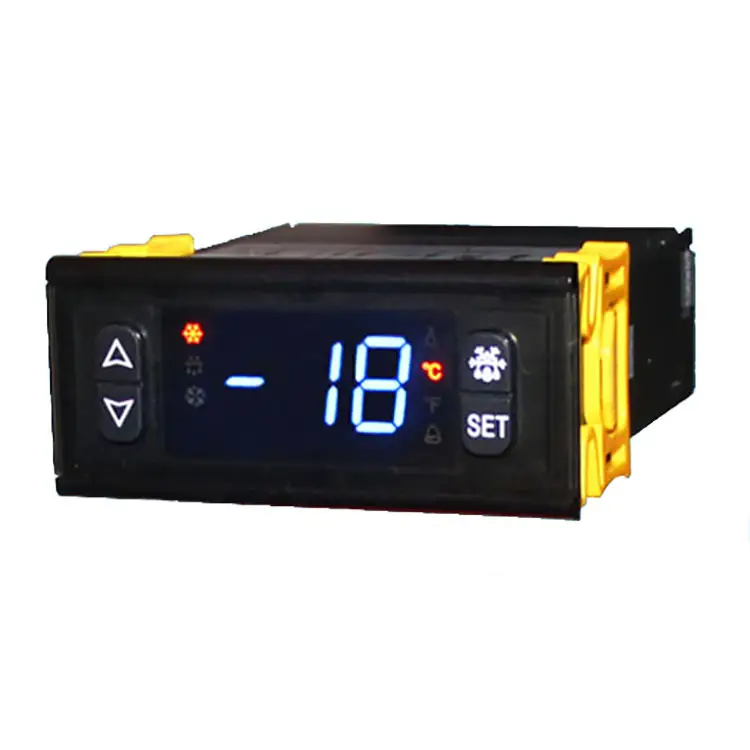SF406 Chiller elektronik akıllı 220v defrost mavi dijital ekran sıcaklık kontrol cihazı